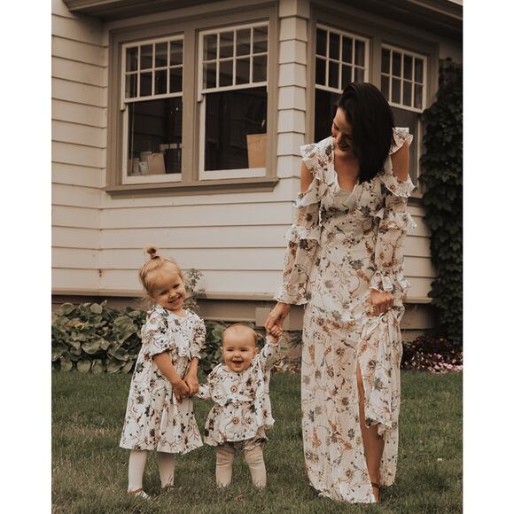 For Love & Lemons Elyse Ruffled Maxi Dress - Picture 4 of 12